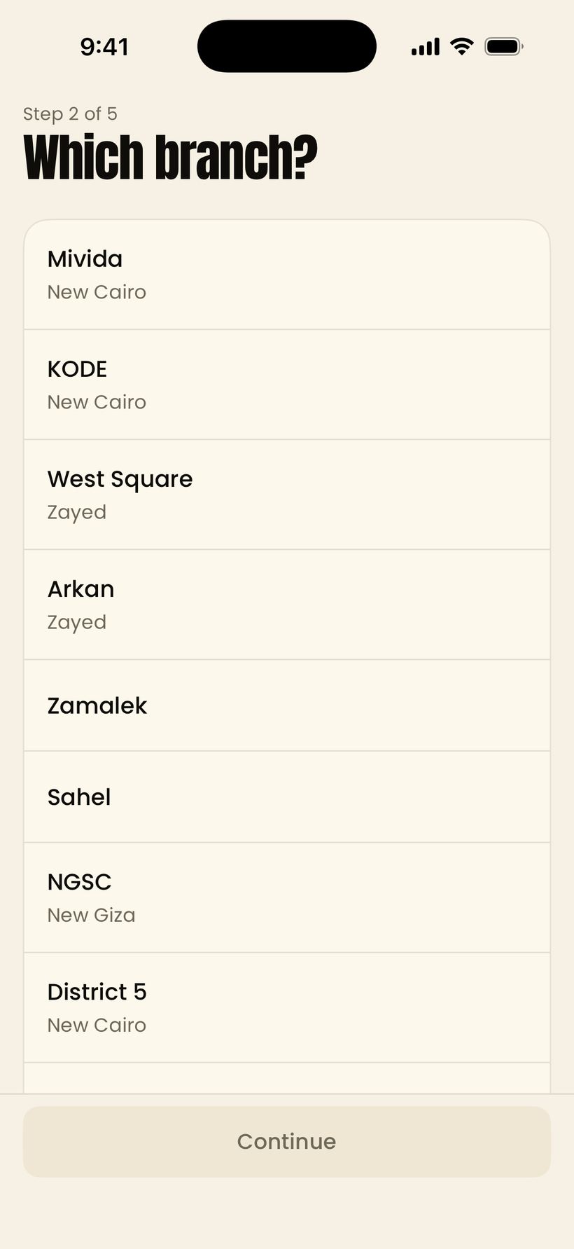 Which branch in Anton